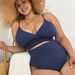 Verve New Swimwear Two-Piece High Waist Plus Size Bikini Women's Swimsuit_voghion.com
