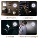 Solar Power Motion Sensor LED Night Lights USB Rechargeable Energy Saving Smart Sensor LED Night Lamp Closet Magnetic Lamp_voghion.com