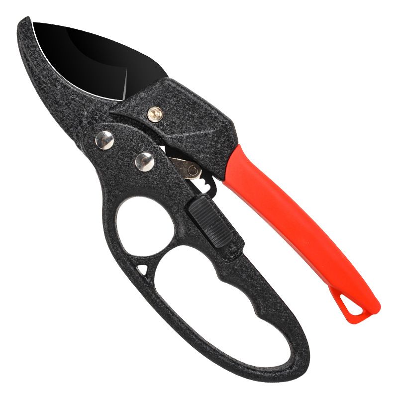 Tesoura de poda bypass profissional para jardinagem, cortador de galhos resistente com cabos ergonômicos antiderrapantes, ideal para árvores, arbustos e caules grossos_voghion.com