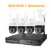 Home Wireless WiFi 3MP HD Surveillance Kit 8-Channel NVR Dome Camera System_voghion.com