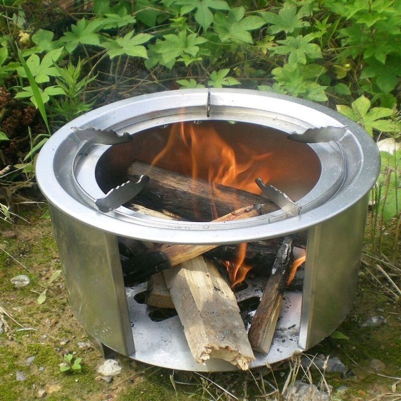 Firewood Self-Driving Picnic Wood-Burning Heating Camping Equipment Outdoor Cooking Travel Portable Simple Stove_voghion.com