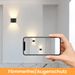 Glitzerlife LED Wandleuchte Innen Wandlampe - Aussenlampe Schwarz Wandbeleuchtung Aussen 5W Up Down Außenleuchte IP65 Wandstrahler 3000K Warmweiß Außenbeleuchtung_voghion.com