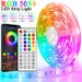 40M/131Ft Led Strip Lights APP 44Key Remote Control USB 5V Music Sync RGB Flexible Tape Diode Lights For Party Home Luces Led_voghion.com