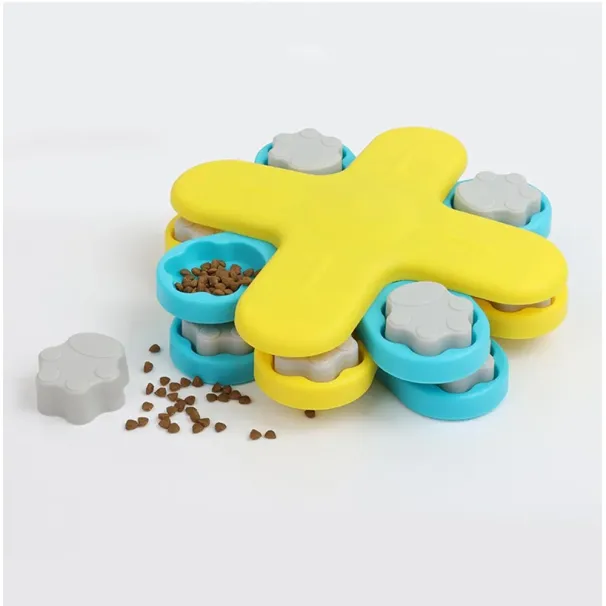 Dog Slow Feeder,Dogs Brain Stimulation Mentally Stimulating Education Toys, Interactive Dog Enrichment Toys For IQ Training_voghion.com