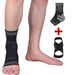 New nylon strap compression ankle brace detachable protective support elastic warm breathable ankle fixed ankle brace_voghion.com