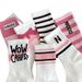 Unisex Socks female long tube ins tide high appearance level Sen department middle tube student white word mother and daughter grow socks female_voghion.com