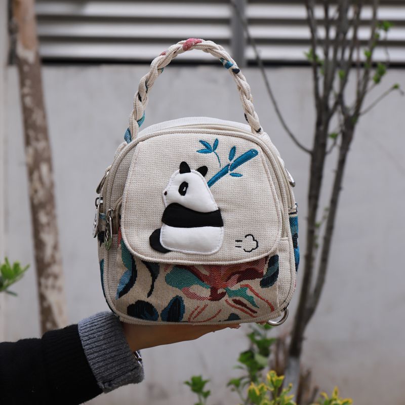 New fashionable canvas backpack, unique and beautiful, novel style, exquisite temperament and image, large capacity, practical and durable,
_voghion.com
