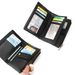 New Ultra-fiber Leather Short Women's Wallet Zipper Clutch Anti-theft Card Bag Coin Purse_voghion.com