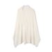Manufacturer Wholesale Skin-Friendly Soft 100% Australian Wool Knitted For Women Warm Tassel Ruffle Shawl Scarf_voghion.com