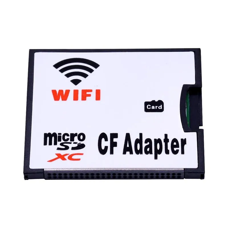 WIFI Adapter Memory TF Micro SD to CF Compact Flash Card Kit Microsd/SDXC/SDHC Type I Converter for Digital_voghion.com