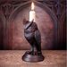 Creative New Gothic Candle Holder Decoration Home Resin Material Craft Living Room Tabletop Ornament_voghion.com