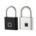 Fingerprint padlock, small household waterproof password cabinet lock, student dormitory large rainproof door,_voghion.com