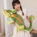 Plush Chameleon Stuffed Realistic Toy Large 80cm And 110cm Soft Pp Cotton_voghion.com