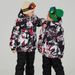 Children's Ski Suit Set Snowboarding Skiing, Thickened And Warm For Outdoor Skiing_voghion.com