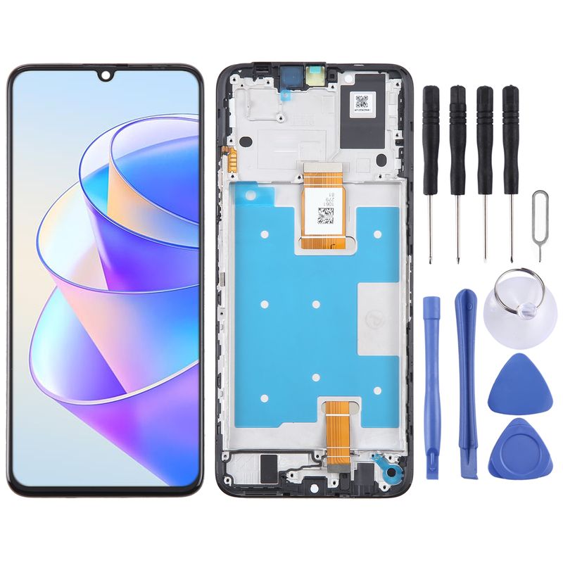 Original LCD Screen For Honor X7a Digitizer Full Assembly With Frame_voghion.com