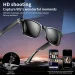 LIGE Camera Smart Music Glasses Make Receive Call Bluetooth Headset Recording Photo Recognition Anti Blue Light UV_voghion.com