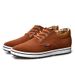 Suitable For All Seasons New Versatile Casual Men, Genuine Leather Shoes With Hidden 6cm Height Increase, Sneakers For Men_voghion.com