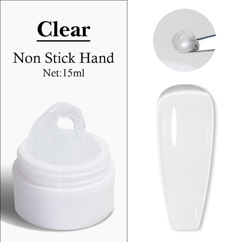 Arte Clavo Solid Extension Nail Gel Non Stick Hand Clear Pink Nude Builder Nail Art Gels Carving Flower Construction For Nails_voghion.com