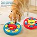 Pet New Rotating Feeding Slow Feeder Bowl Turntable Durable Chew Training Educational Dog Toy_voghion.com