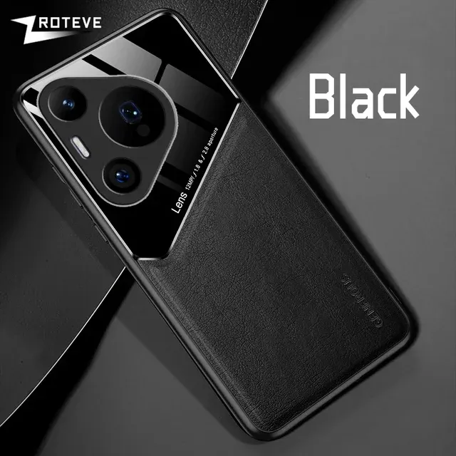 Pura70 Case Zroteve Soft Frame Leather Texture PC Cover For Huawei Pura Ultra P70 P60 Pro P60Pro P70Pro P 70 Phone Cases_voghion.com