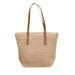 Simple Single Shoulder New Woven For Women Large Capacity Tote Versatile Straw Vacation Style Beach Bag_voghion.com
