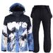 New Snowboarding Suit For Men Women, Couple Style, Warm Thickened Korean Version Ski Jacket And Pants Set_voghion.com