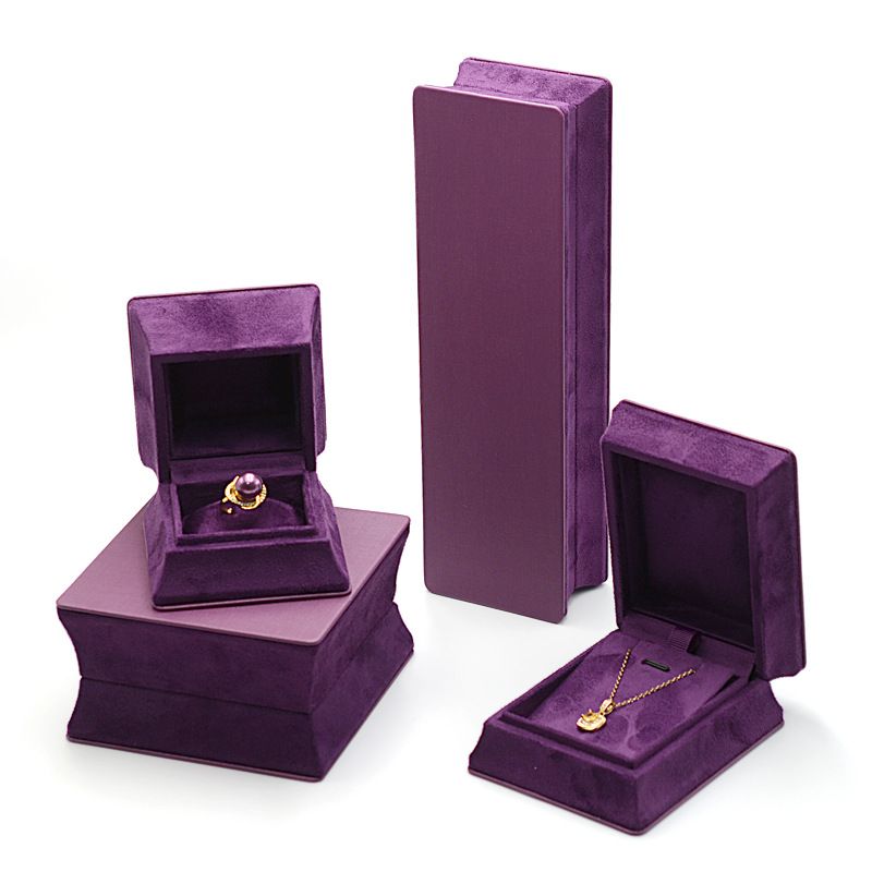 Caja de embalaje para joyería de cintura, caja de cuero PU para anillos, pendientes, pulseras y colgantes, caja de embalaje antigua de jade._voghion.com