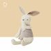 Soft Life Gray Cocoa Rabbit Doll Children's Toy Short Plush Sleeping Doll Baby Birthday Gift_voghion.com