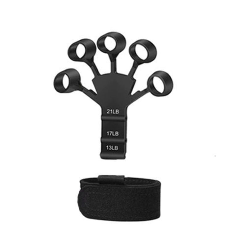 1pcs Silicone Gripster Grip Strengthener Finger Stretcher Hand Grip Trainer Gym Fitness Training And Exercise Hand Strengthene_voghion.com