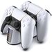 Controller PS5 SLIM PRO Base luminosa colorata RGB Doppia base di ricarica rapida Caricabatterie Accessori da gioco_voghion.com