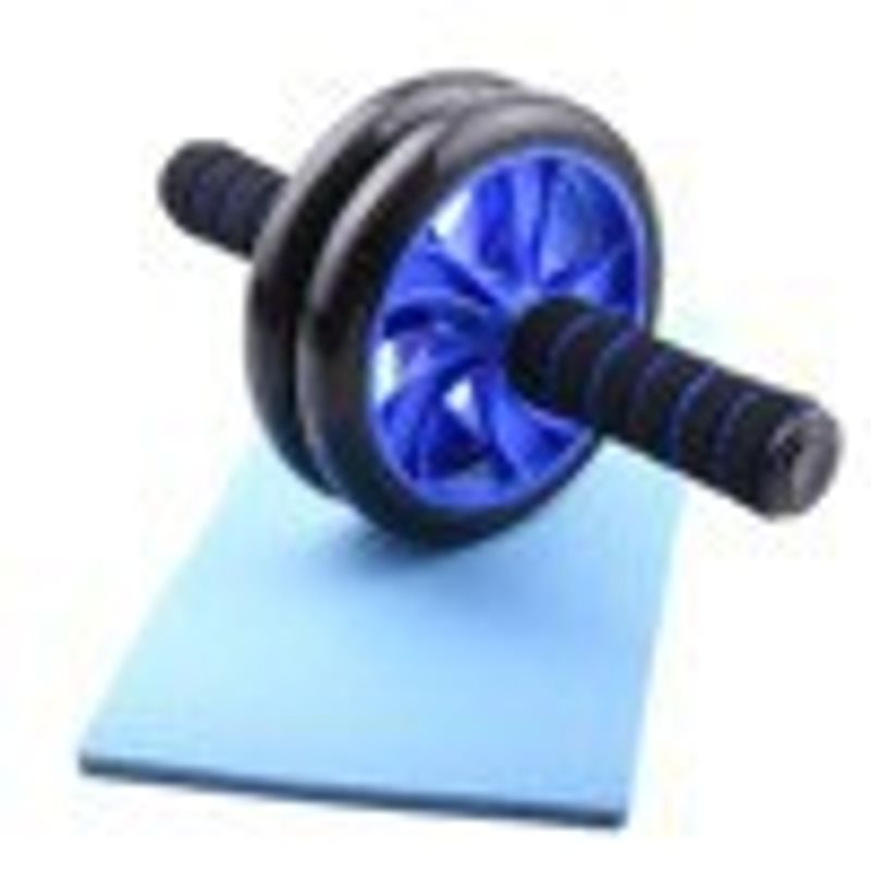 Abdominator Abdominator für Herren, Heimtrainings-Fitnessgeräte für den Innenbereich, AB Coaster, zweirädriges Abdominator-Rad_voghion.com