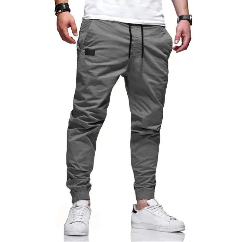 Primavera e autunno Pantaloni sportivi con macchie casual da uomo nuovi Uomo Jogge Cago Haem Pantaloni a matita Touses Multi-tasca_voghion.com