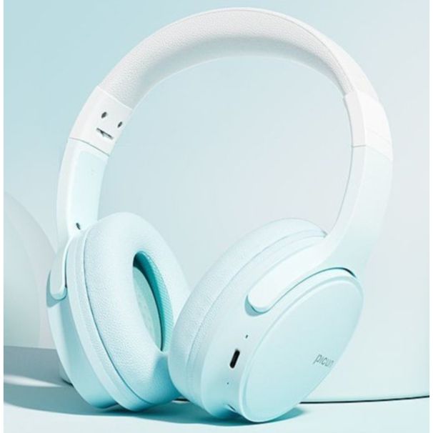 Picun Queen Over-Ear Bluetooth Headphones Wireless Noise Cancelling Wired Computer Headset With Mic For Gaming_voghion.com