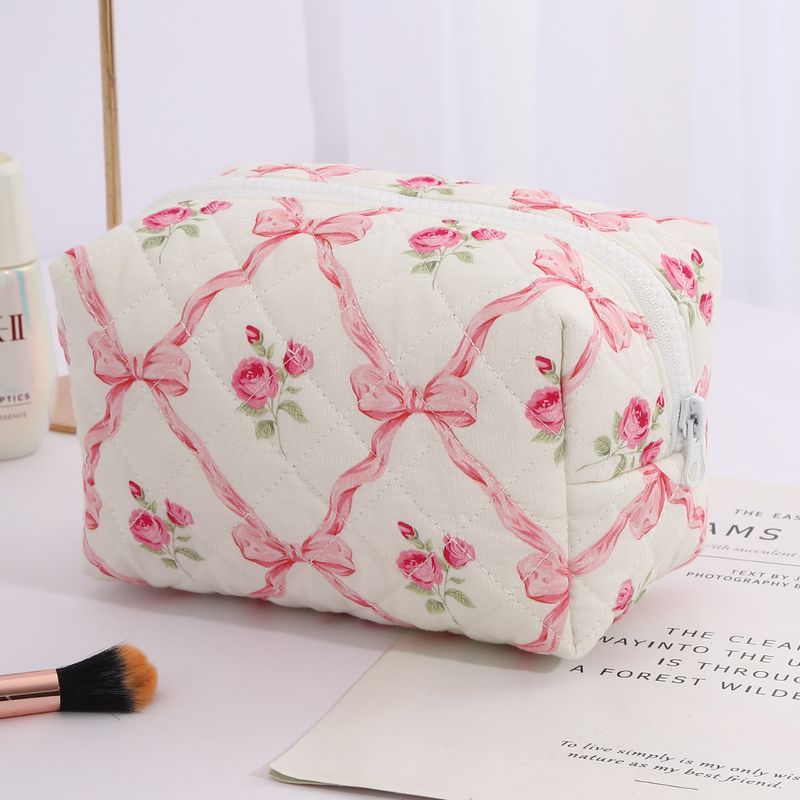 Borsa da donna in stile palazzo con motivo floreale, grande capacità, borsa trapuntata di alta qualità, borsa portatile da viaggio_voghion.com