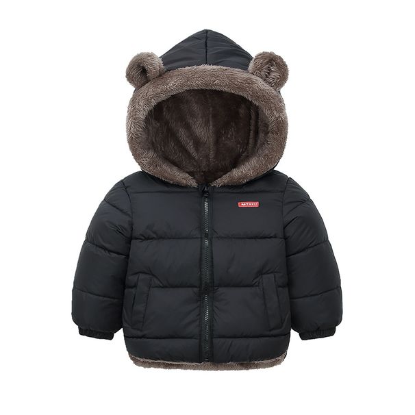 Reversible Fleece-lined Winter Coat For Kids - Warm Double-sided Jacket For Boys & Girls - Soft Nylon Outer Shell With Polyester Lining_voghion.com