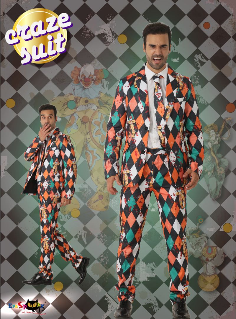 Personaliséiert Männerparty-Bühnenmoderatorin Princeton Karneval Thema Casual Kostüm_voghion.com