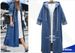 Spot direct purchase hooded long-sleeved denim jacket single-breasted long windbreaker_voghion.com