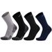 Wandersocken für Damen und Herren mit dickem Frottee-Fleece-Futter, warm, schweißabsorbierend und atmungsaktiv, aus Merinowolle_voghion.com