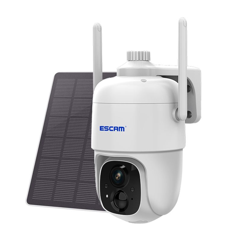 G24 3MP WiFi Smart Night Vision Two-way Voice Intercom Solar Camera Support Full HD AI Recognition PIR Alarm_voghion.com