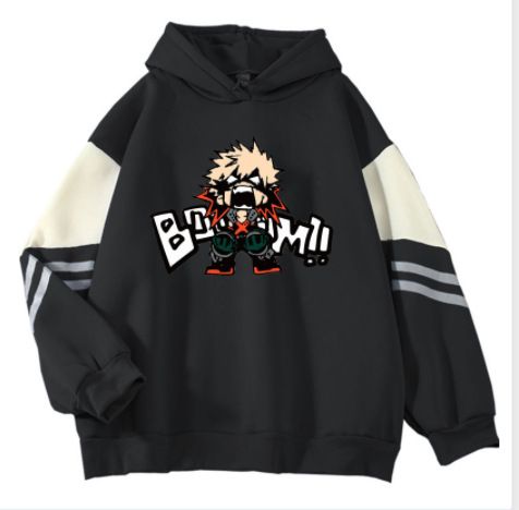 Winter New Genshin Impact Korean Style Color Block Top_voghion.com