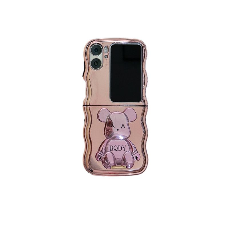 Electroplated three-dimensional cartoon for OPPO find n2flip mobile phone case oppo folding screen protective case n3flip_voghion.com