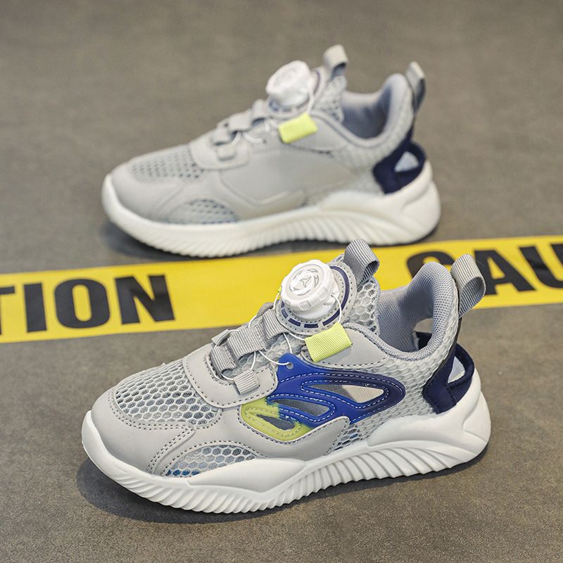Mother & Kids Sandals Children's Sports Mesh Shoes Boys Breathable Beach Shoes Closed Toe Medium And Large Children_voghion.com