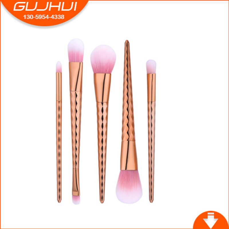 5/8/10 Stück Make-up-Pinsel, Make-up-Werkzeug-Set, Pinsel-Set, Beauty-Grundierungspinsel, Roségold, GUJHUI_voghion.com
