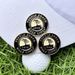 Hutclip mit Magnet, Golf Mark Unisex 1919 Circle T Marker Ballzubehör Fanbedarf_voghion.com