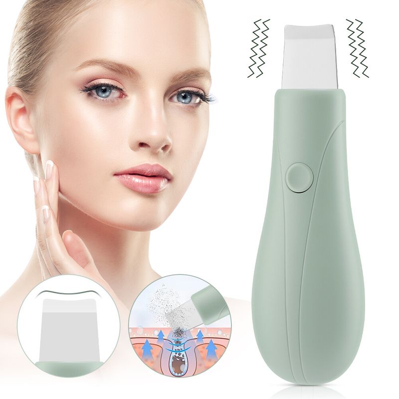 Facial Skin Scrubber Face Spatula Face Blackhead Remover Scraper Deep Cleansing_voghion.com