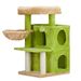 33 Inch Cat Tree Cat Tower For Indoor Cats, Cat Activity Center Play House With Large Padded Perch, Hammock, 2-Tiered Condo, Scratching Posts &_voghion.com