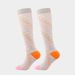 Sports elastic compression socks leg high cylinder body sculpting women's pressure socks_voghion.com