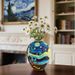 Van Gogh Kunst Inspiratie Sterrennacht Hars Set Thuis Bureaublad Bloemstuk Decoratieve Vaas Ornament_voghion.com