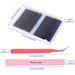300 Cluster Single Cluster False Eyelashes Kit 80D 100D Dense D-Curl Segmented For Grafting_voghion.com