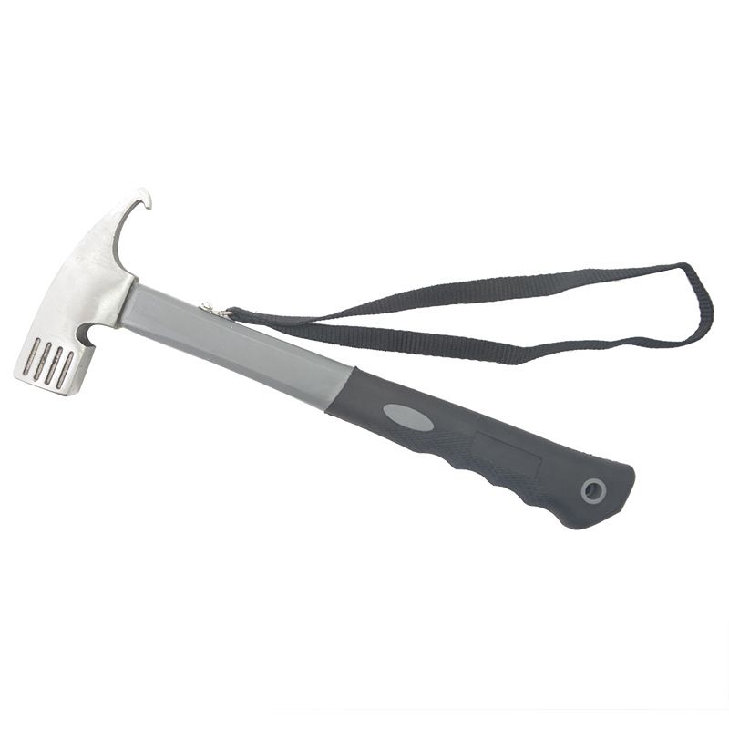 Outdoor Multi-Functional Camping Tent Tarp High Carbon Steel Hammer Household Mallet Peg Puller_voghion.com